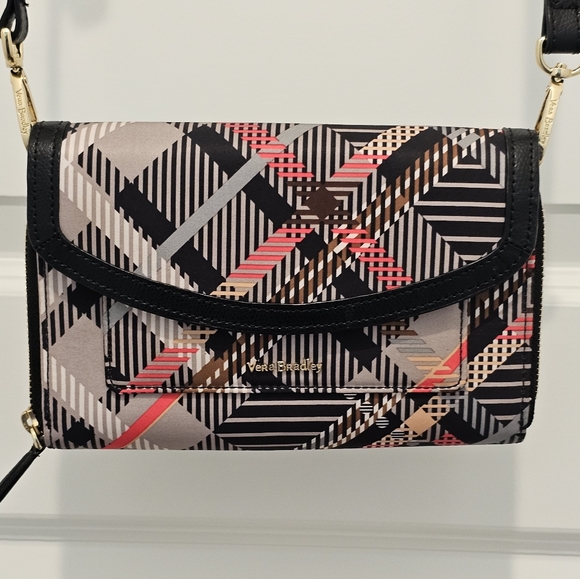 Vera Bradley Striped Crossbody Bag, GUC, Small - Picture 3 of 10